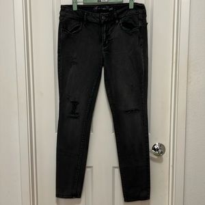American Eagle 🦅 Black Stretch Denim Jeans